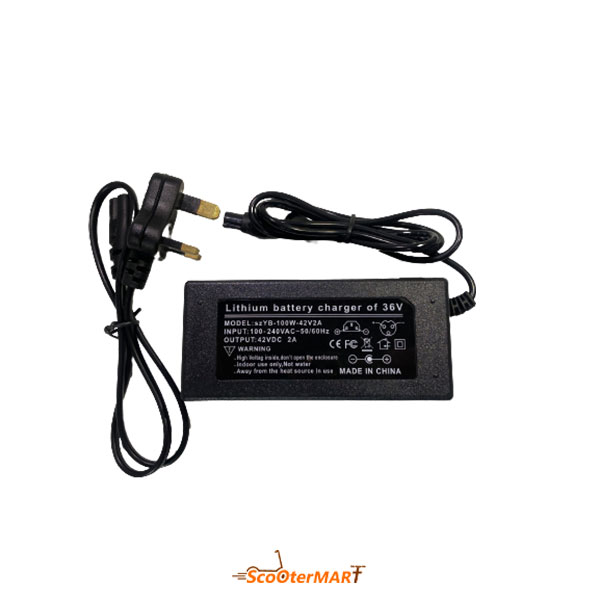 شارژر اسکوتر برقی 42 ولت 2 آمپر مدل szYB-100W